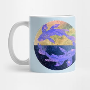 Watercolor Pisces Mug